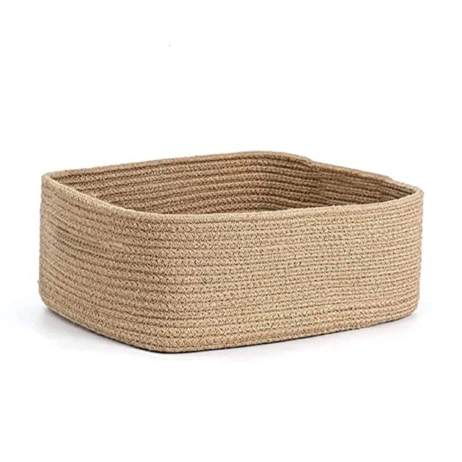 A handcrafted jute and leather product, combining style and sustainability.