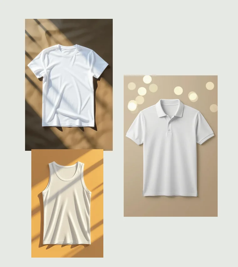 A selection of apparel available through Textillery sourcing